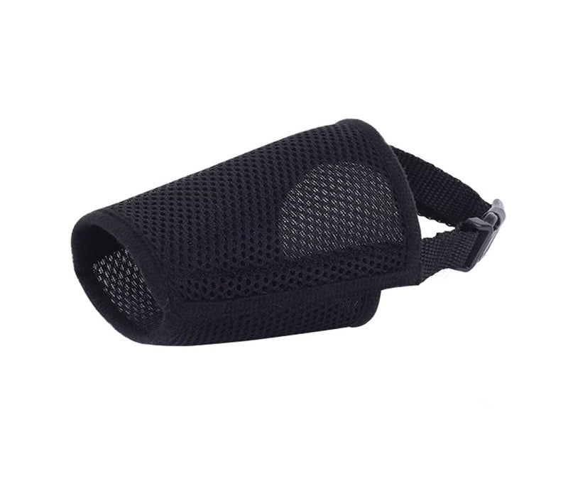 Museruola regolabile in Nylon C21xL14 cm lavabile per sicurezza Muzzle Dog-2