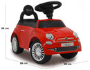 Macchina Cavalcabile per Bambini Fiat 500 Rossa-5