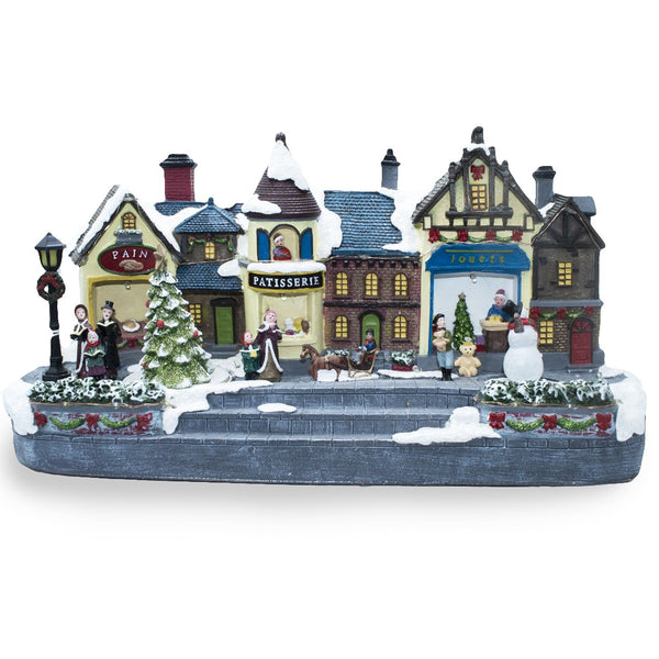 Village de Noël Ville de Noël 38x15x20 cm avec Lumières, Sons et Mouvement acquista