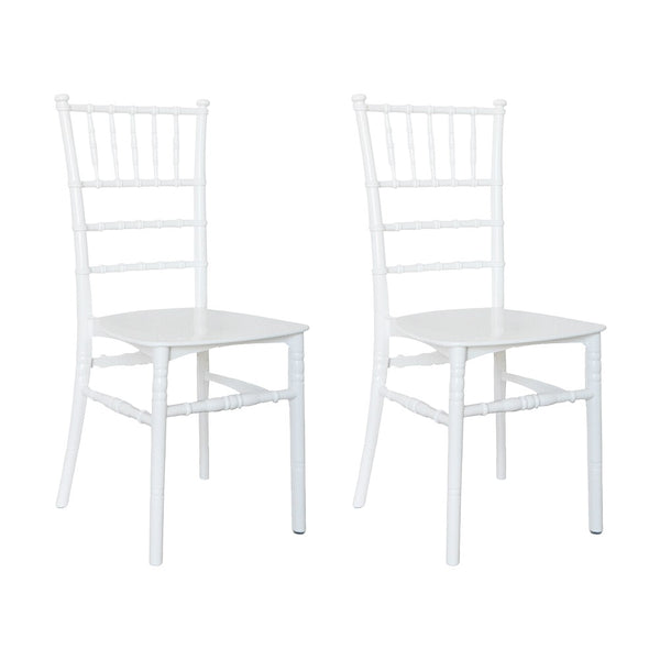 Lot de 2 chaises 39x40x91 cm par Chiavari Classic Design Blanc acquista