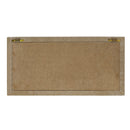 Porta chiavi in legno con 5 ganci stile shabby con cuore centrale-3