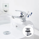 Rubinetto Lavabo in Acciaio Inossidabile Futura con Scarico Pop-Up-5