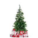 Albero di Natale 150H cm 504 Rami Pieghevoli in PVC Abete Artificiale-2