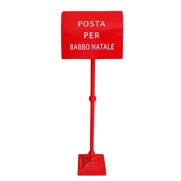 acquista Boîte aux lettres du Père Noël 110 cm Rouge