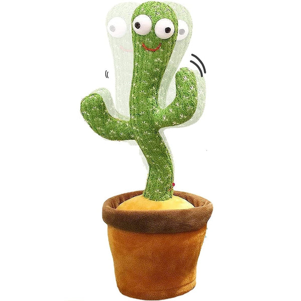 Cactus plante dansante parlante qui répète les sons et les voix sconto