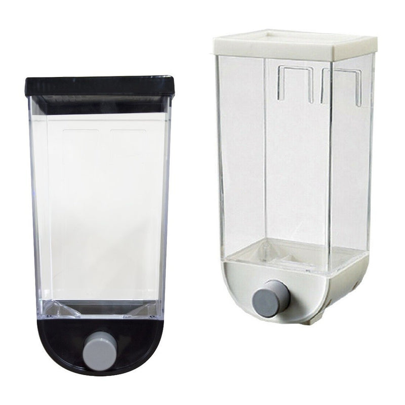 Contenitore Dispenser per Cereali Frutta Secca 1 Kg Bianco-1