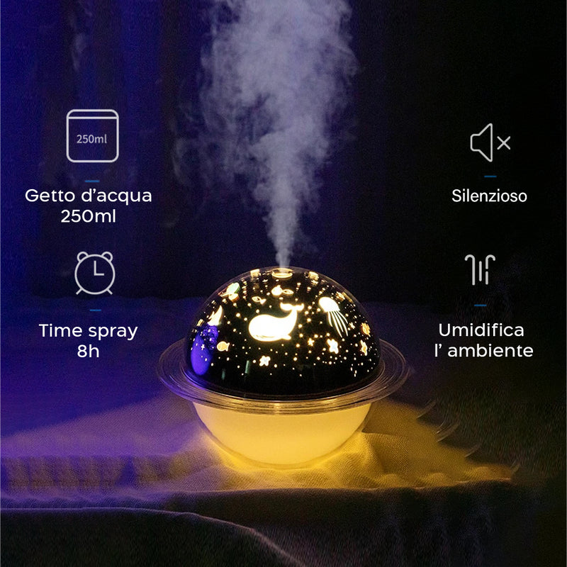 Diffusore per Aromi Umidificatore per Ambienti Fantasia Pesci-2