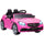 Macchina Elettrica per Bambini 12V con Licenza Mercedes SLC 300 Rosa