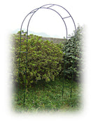 Arco per Piante Rampicanti da Giardino 140x37x220 cm in Acciaio  Verde-2