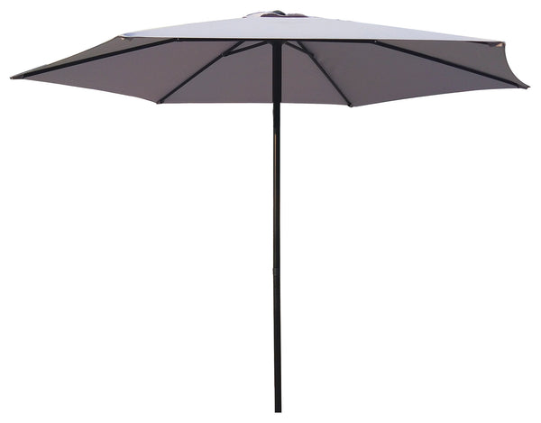 Parasol de jardin Ø3 m Mât Ø38 mm en Acier Fadi Push-Up Gris prezzo