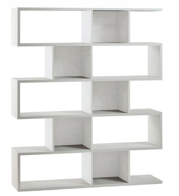 prezzo Libreria Modulare 5 Ripiani 150x180x38 cm Ossido Bianco