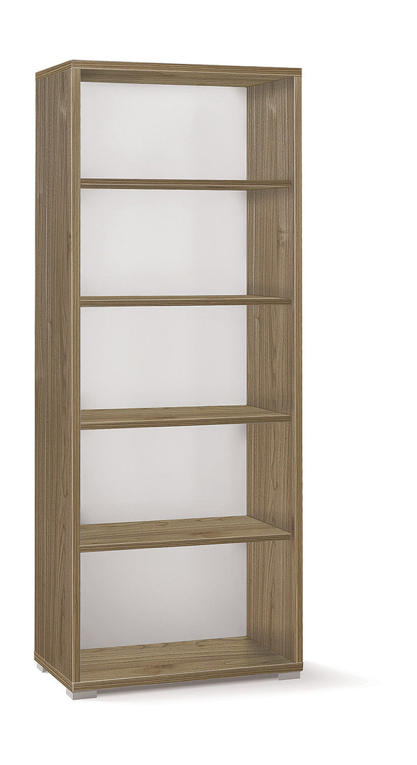 Libreria Modulare 5 Ripiani 71x182x41 cm Noce Stelvio acquista