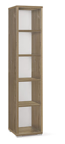 Libreria Modulare 5 Ripiani 39x182x41 cm Noce Stelvio-1