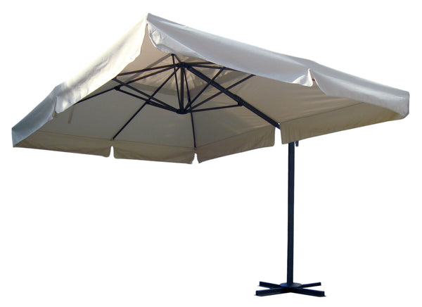 online Parasol de jardin aluminium déporté 3x3m Morel déporté Ecru