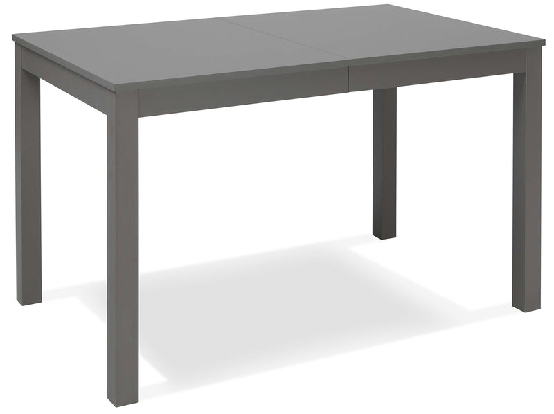 Tavolo Allungabile 130/210x80x76 cm in Legno Top in Melaminico Grigio Scuro-1