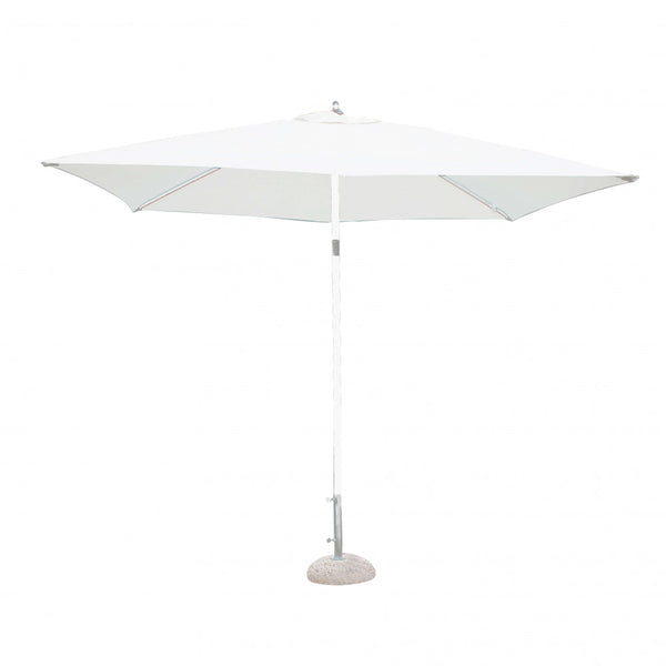 Joli Parasol de Jardin 2x3m en Aluminium Blanc acquista