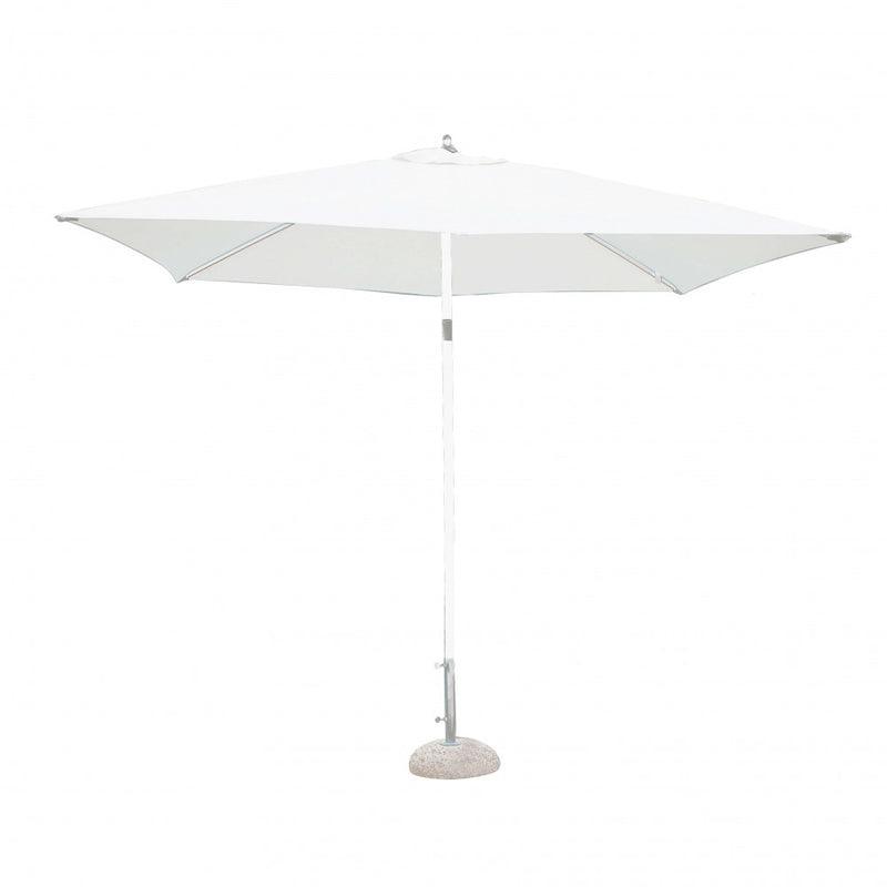 Ombrellone da Giardino Nice 2x3 m in Alluminio Bianco-1