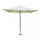 Joli Parasol de Jardin 2x2m en Aluminium Anthracite