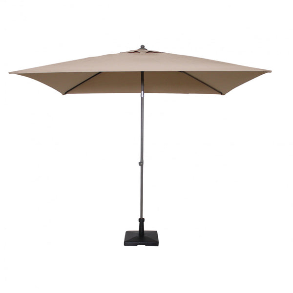 acquista Joli parasol de jardin 2x3m en aluminium gris tourterelle