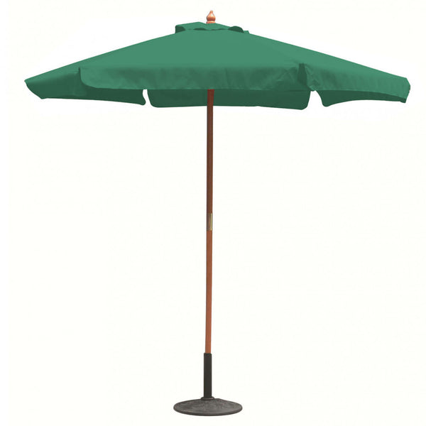 online Parasol de Jardin Fantaisie Ø3 m en Bois Vert