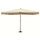 Parasol de jardin 2x3 m Mât Ø38 mm Fantasy en Bois Marron