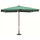 Parasol de jardin 2x3 m Mât Ø38 mm Fantasy en Bois Vert