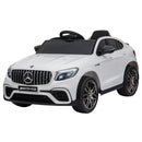 Macchina Elettrica per Bambini 12V con Licenza Mercedes GLA 45 AMG Bianca-1