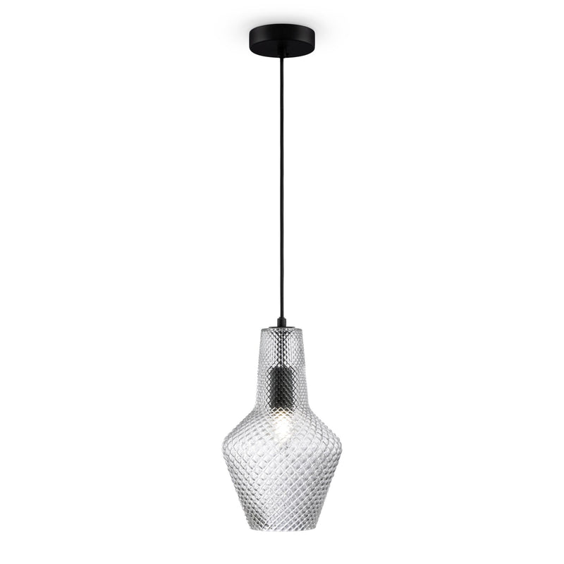 Lampada pendente Pendant in Metallo Tommy Nero-1