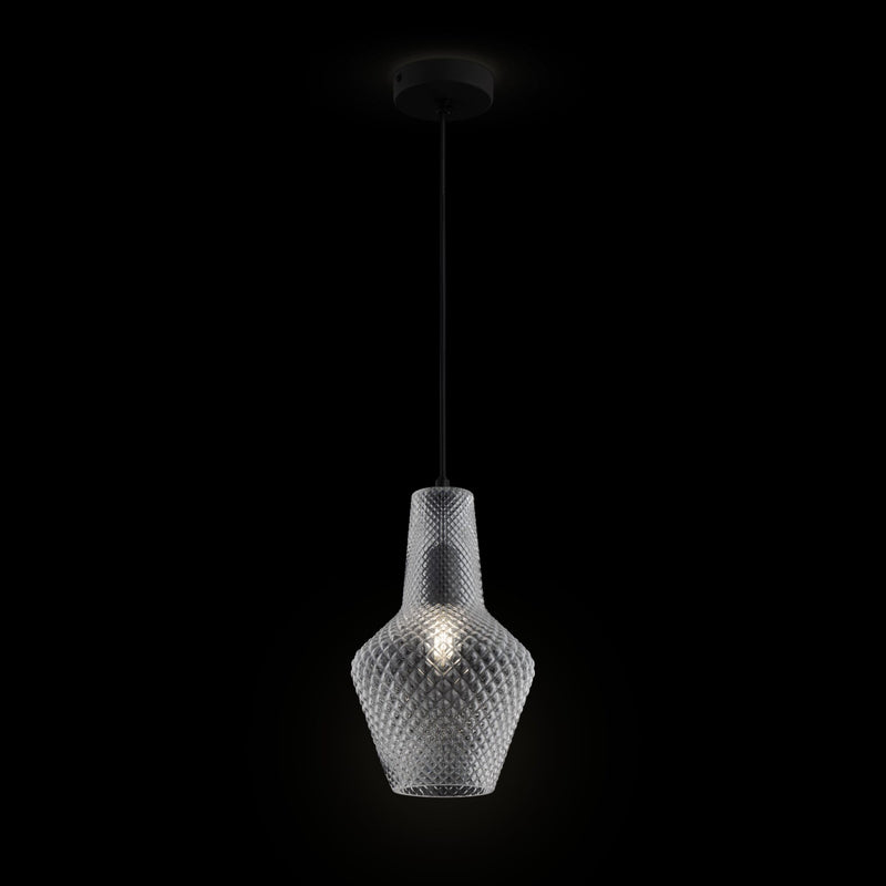 Lampada pendente Pendant in Metallo Tommy Nero-2