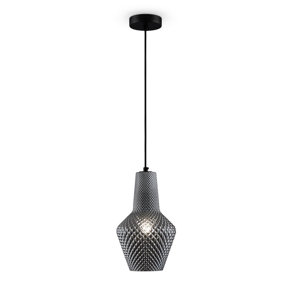 Lampe à suspension pendante en métal noir Tommy acquista