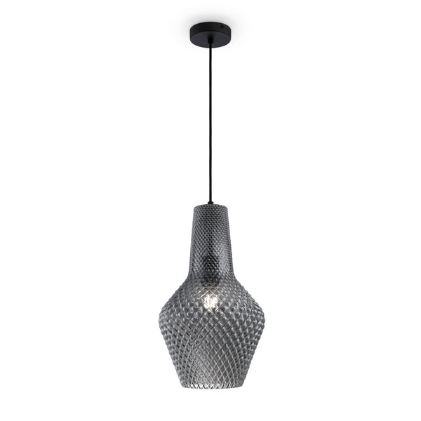 Lampe à suspension pendante en métal noir Tommy prezzo