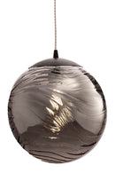 Lampada pendente Pendant in Metallo Dunas Opaco Nero-3