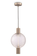 Lampada pendente Pendant in Metallo Rueca Nickel-1