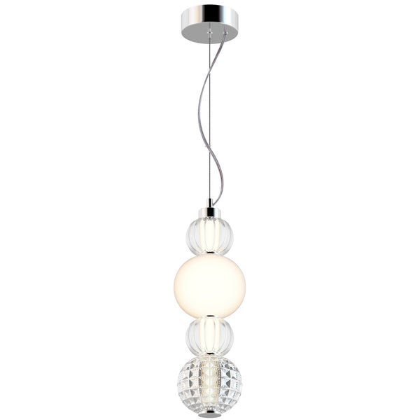 prezzo Suspension Suspension en Métal Collier Chrome