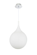 Lampada pendente Pendant in Metallo Dewdrop Bianco-4