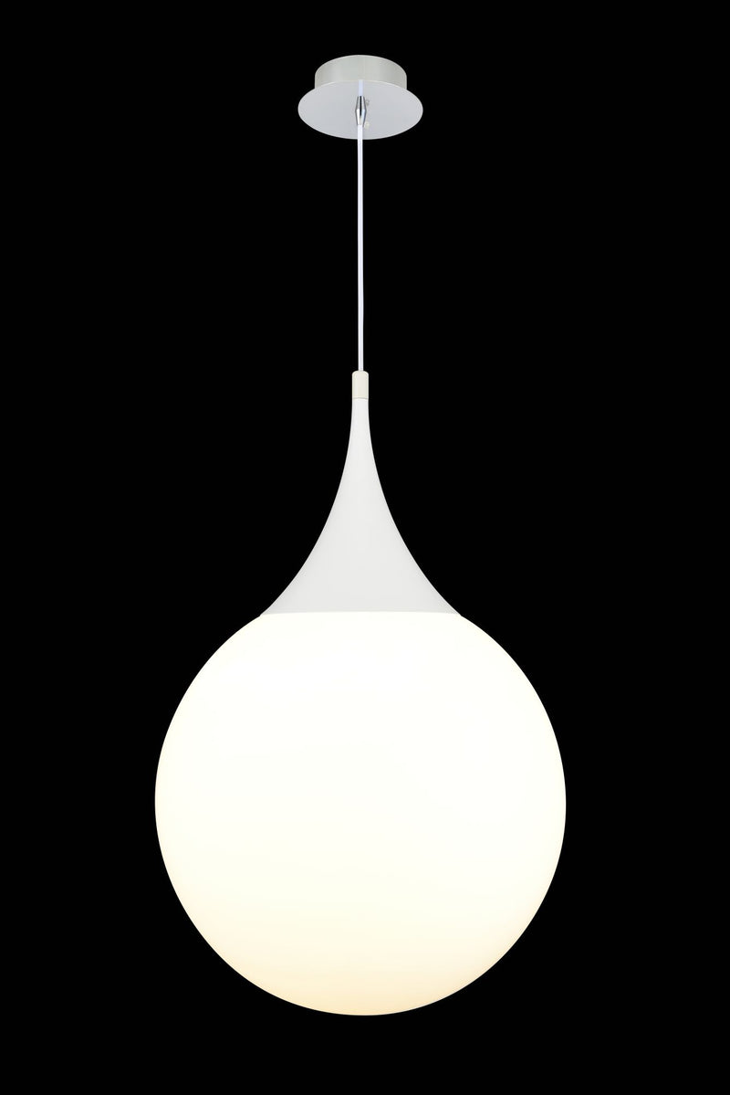 Lampada pendente Pendant in Metallo Dewdrop Bianco-3