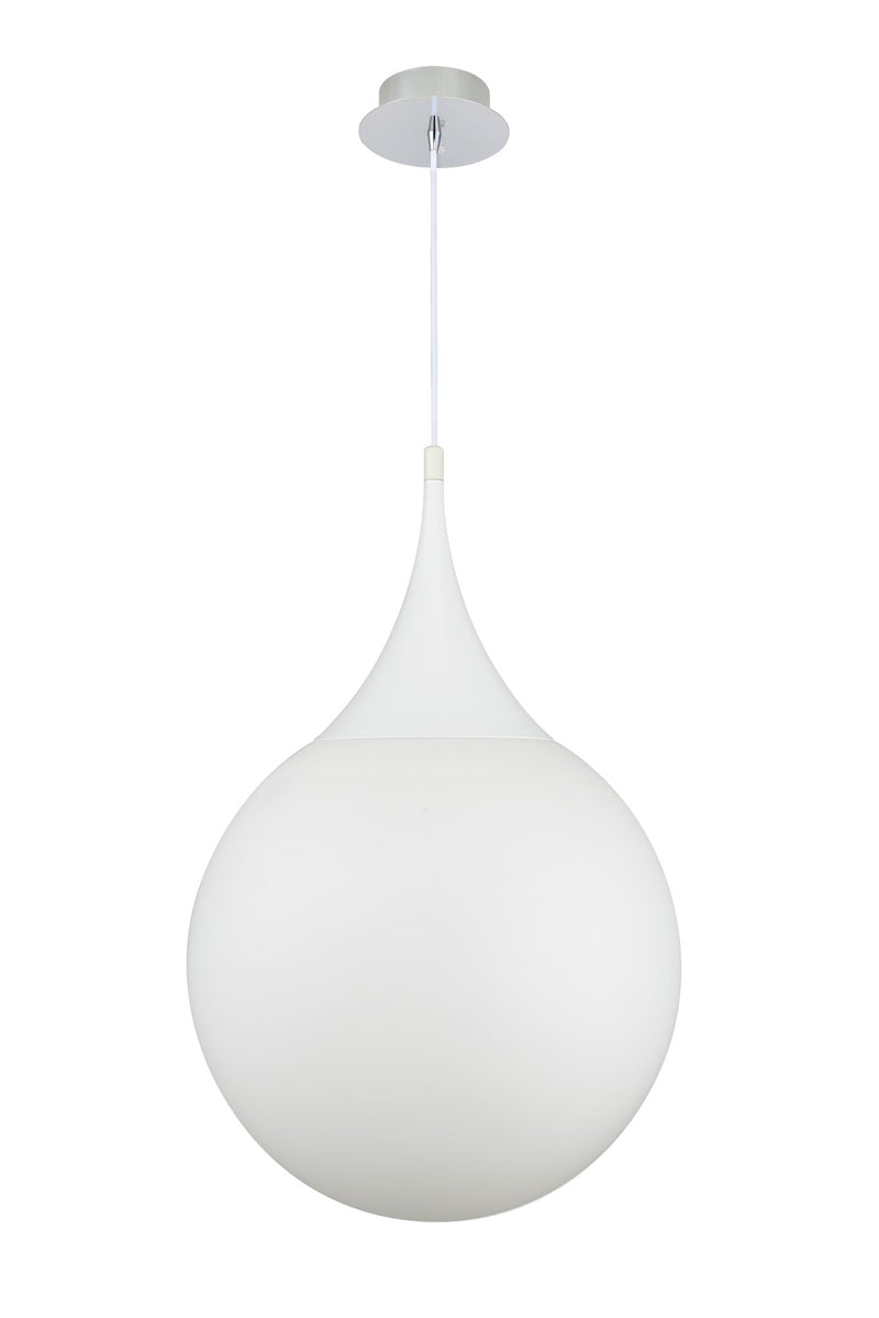 Lampada pendente Pendant in Metallo Dewdrop Bianco-5