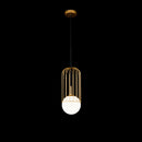 Lampada pendente Pendant in Metallo Telford Oro-3