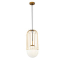 Lampada pendente Pendant in Metallo Telford Oro-1