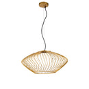 Lampada pendente Pendant in Metallo Plec Oro-1