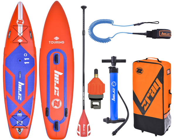 sconto SUP Stand Up Paddle Gonflable 335x84x15 cm Kayak ZRAY Fury Pro Rouge