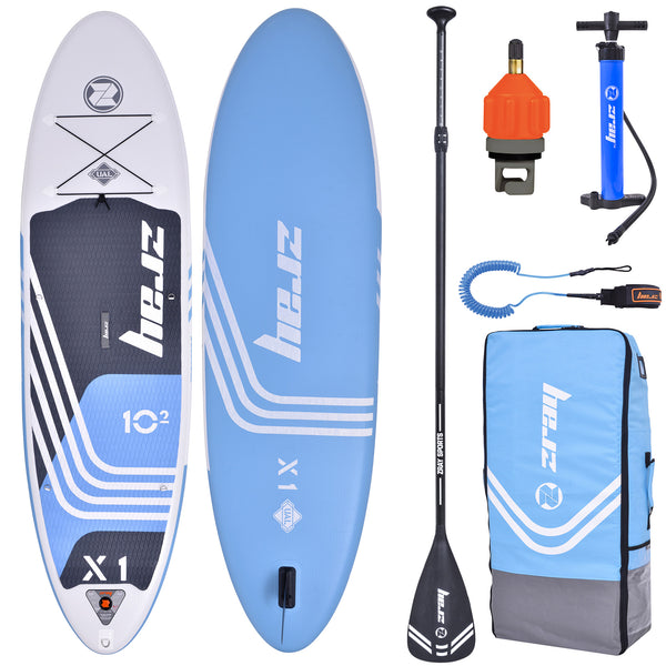 acquista SUP Stand Up Paddle Gonflable 310x81x15 cm Kayak ZRAY X-Rider 10'2"