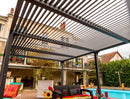 Pergola da Giardino 3,6x6 m in Alluminio Grigio Antracite -6