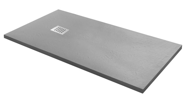 prezzo Receveur de Douche en Pierre cm Bonussi Ardesia Stone Side Gris Différentes Tailles