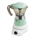 Moka Caffettiera Elettrica Cordless 4 Tazze 440W Bimar Pantone Seashore-3