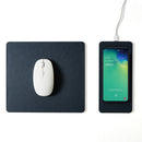 Tappetino per Mouse Scomponibile con Base di Ricarica Wireless Blu Notte-1