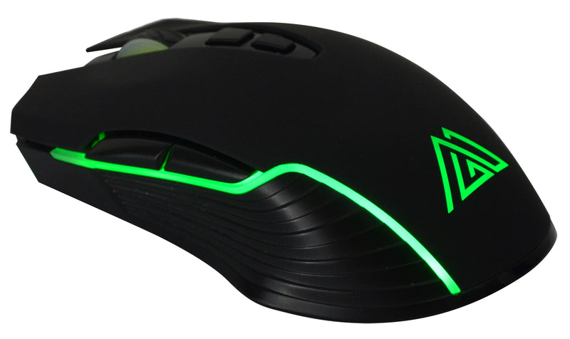 Mouse da Gaming RGB 6400 DPI 7 tasti programmabili Pyramidea Gaming PM640 Nero-1