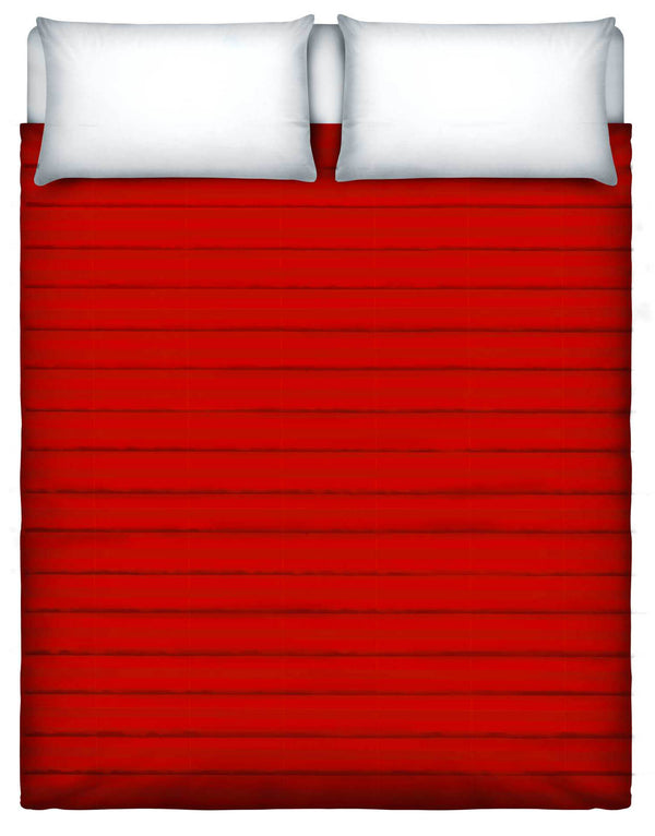 Couette en Satin Polyester 100gr Rouge Différentes Tailles sconto