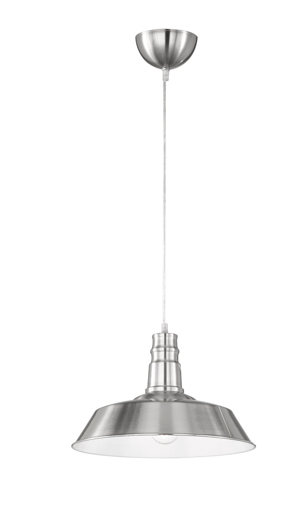 Lampe à suspension d'intérieur E27 en métal nickel mat prezzo