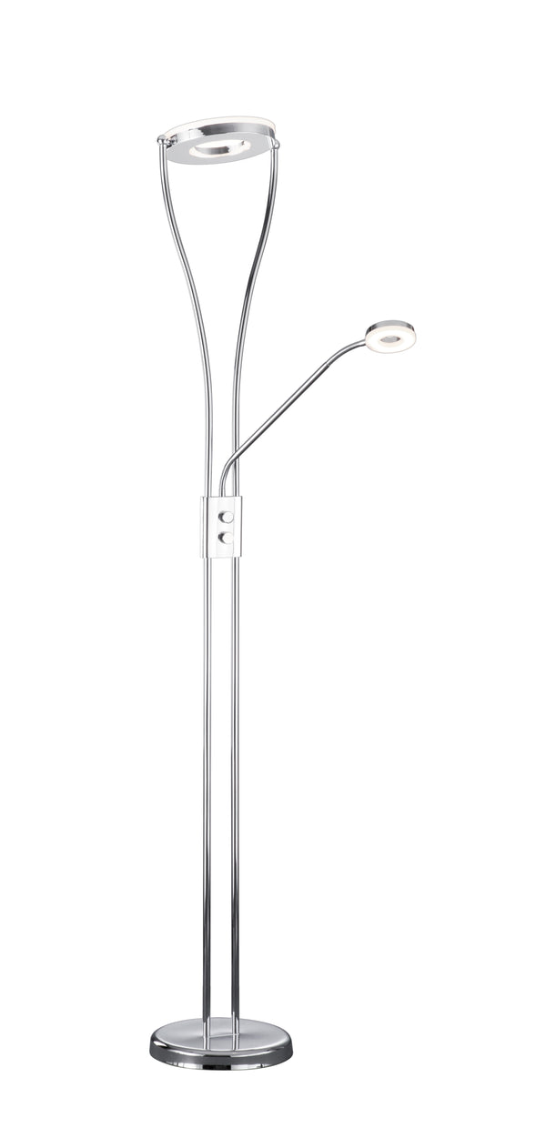 prezzo Lampadaire LED d'intérieur en Métal Chromé